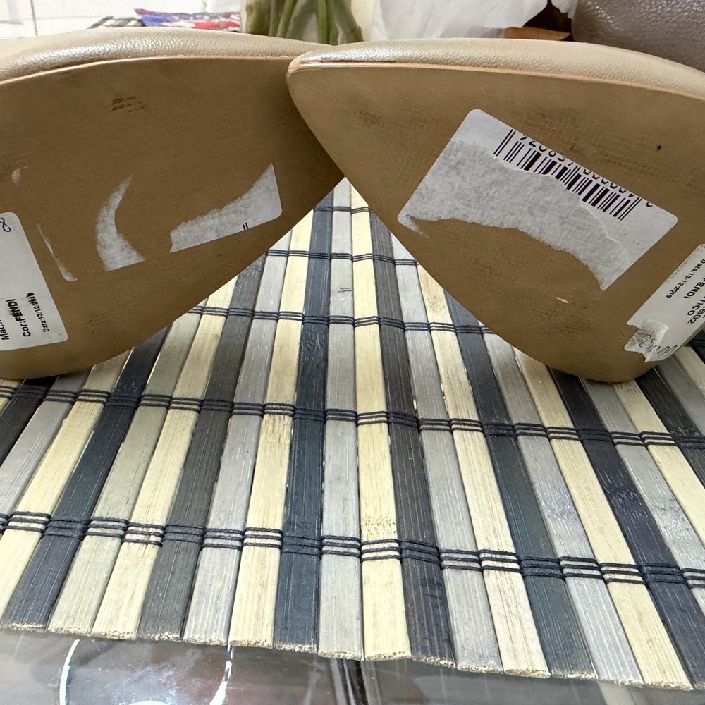 Elegant Taupe Stiletto Heels - Picture 5 of 7